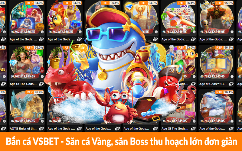 Bắn cá VSBET – Săn cá Vàng, săn Boss thu hoạch lớn đơn giản Bắn cá VSBET - Săn cá Vàng, săn Boss thu hoạch lớn đơn giản