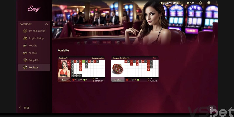 Tổng quan về Roulette VSBet Tổng quan về Roulette VSBet