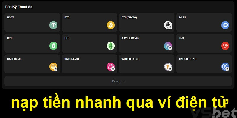 nạp tiền nhanh qua ví điện tử nạp tiền nhanh qua ví điện tử